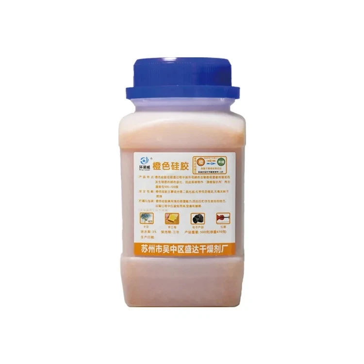 500g สีฟ้า/ใส/สีส้มกันน้ําซิลิกาเจลลูกปัดขวดความชื้นอิเล็กทรอนิกส์ผลิตภัณฑ์สารดูดความชื้นลดความชื้น - Image 5