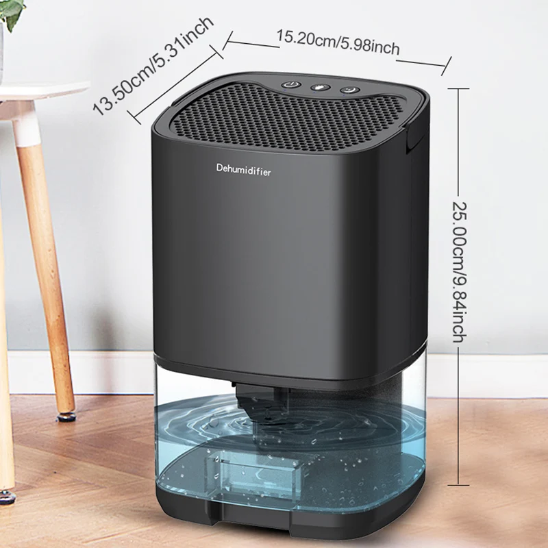 Air เครื่องลดความชื้นแบบพกพา Mute ความชื้น Absorbers เครื่อง Air สําหรับห้องนอนหน้าแรกห้องครัว Deodorizer เครื่องเป่า EU/US Plug - Image 6
