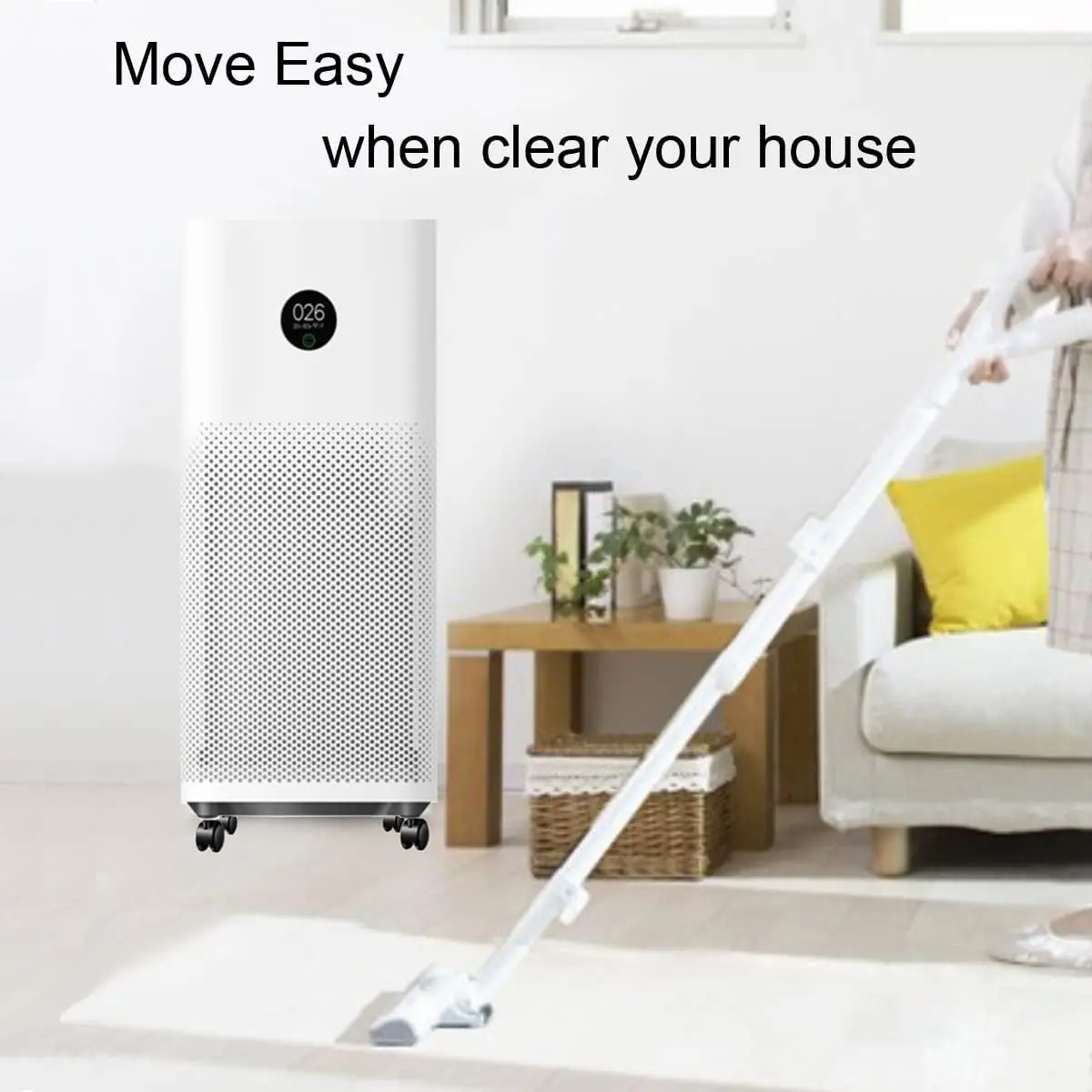 เครื่องฟอกอากาศฐานล้อสำหรับ Xiaomi MiJia เครื่องฟอกอากาศ1/2/2S/3C/3H pro/4/4Pro/4Lite/F1/Max/ProH โทรศัพท์มือถือลูกกลิ้งล้อเลื่อน - Image 3