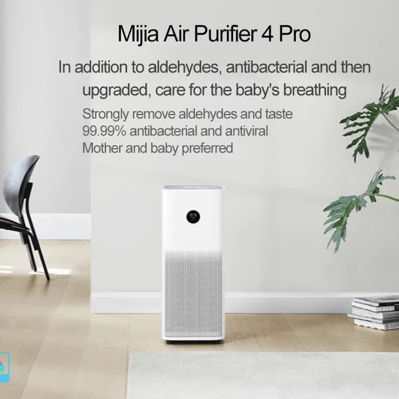 Xiaomi Mijia เครื่องฟอกอากาศ 4 Pro Purification เครื่องกรองอากาศ Antiviral Purify Air Mi - Image 2