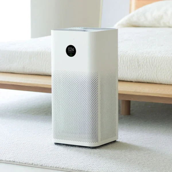 เครื่องฟอกอากาศ Xiaomi Mijia 3ใหม่เครื่องทำความสะอาดฟอร์มาลดีไฮด์เครื่องตรวจจับควันไฟในบ้านอัตโนมัติที่ทำให้อากาศสดชื่นที่กรอง HEPA - Image 5