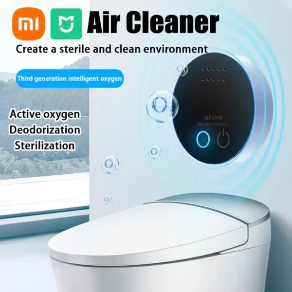 Xiaomi MIJIA หุ่นยนต์ฟอกอากาศฆ่าเชื้อกําจัดกลิ่นฆ่าเชื้อตู้รองเท้ารังสัตว์เลี้ยงห้องน้ําสมาร์ทโอโซนเครื่องฟอกอากาศ